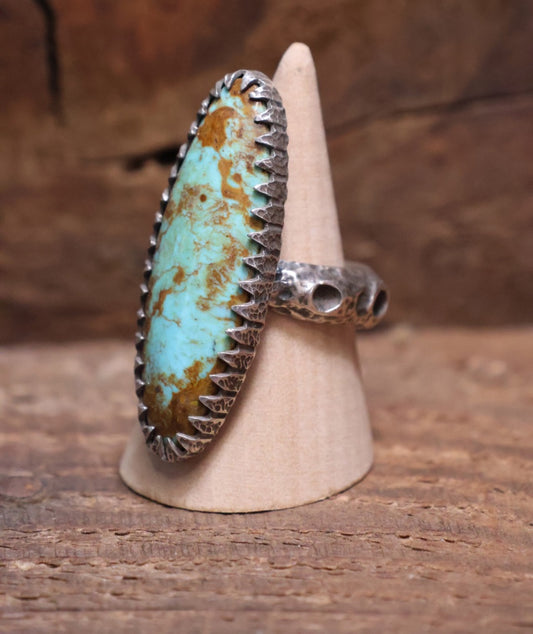 Kingman Turquoise Ring Size 10