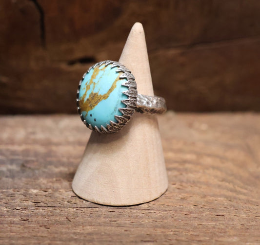Kingman Turquoise Ring Size 7