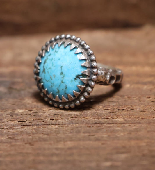 Kingman Turquoise Ring Size 8